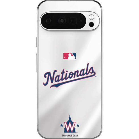MLB Washington Nationals Home Jersey Pixel 9 Pro XL Skin